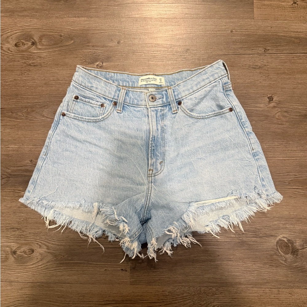 Abercrombie curve love high rise the 90s relaxed cut off short - Picture 2 of 3